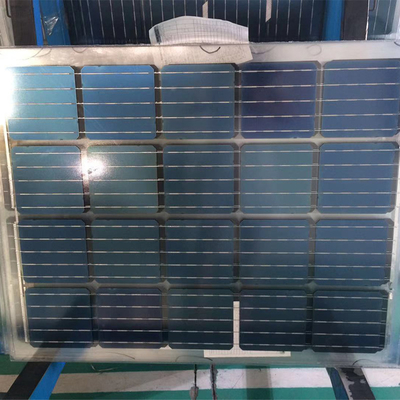 La prenda impermeable monocristalina del panel solar del módulo bifacial de PERC picovoltio modificó para requisitos particulares