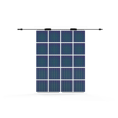 El módulo de encargo 3.2m m del Carport BIPV del tejado laminó la Sistema Solar de cristal del Sunroom