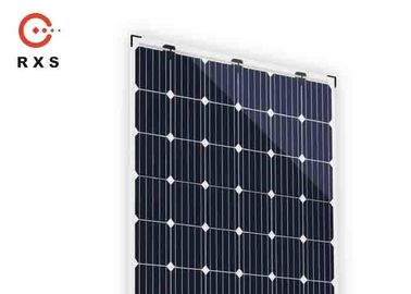 Los paneles monocristalinos blancos de la energía solar, los paneles solares de cristal duales de 350 vatios