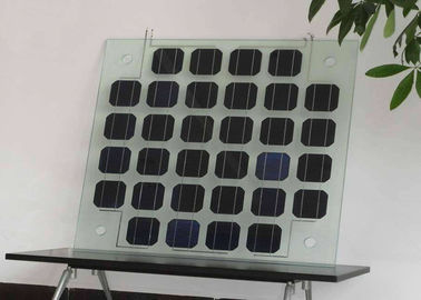 Del vidrio los paneles solares duales de la transparencia BIPV semi con el regulador inteligente