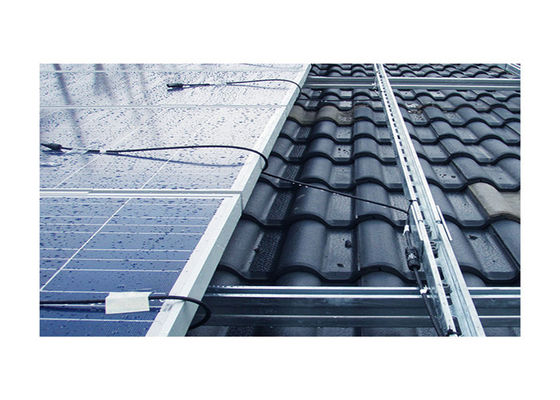 Sistema Solar bifacial de los paneles solares del tejado de teja para el sistema eléctrico solar