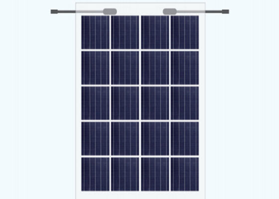 Módulos solares monocristalinos integrados constructivos bifaciales de los paneles solares de 105W BIPV