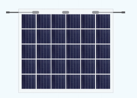 los mono BIPV paneles solares bifaciales picovoltio Compenents de 160W con el vidrio laminado doble