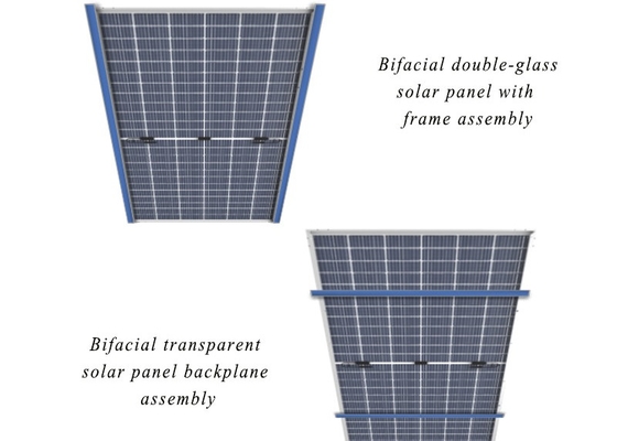 530W 540W 550W la mayoría del panel solar de la mono media célula fotovoltaica de los paneles solares de la eficacia