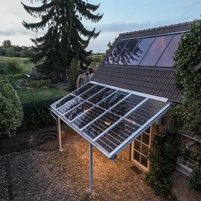 Los paneles solares de encargo monocristalinos 200watt 250wp de BIPV