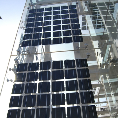 El panel monocristalino bifacial del picovoltio del módulo solar de la seguridad BIPV de PREC para el tejado casero