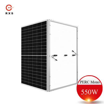 Prenda impermeable monocristalina de los paneles solares picovoltio de las células solares del módulo 144 de Rixin 550W