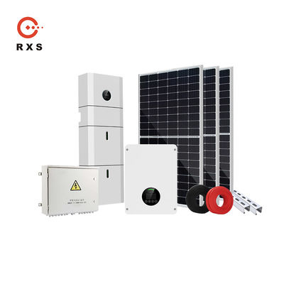 Hogar completo del sistema 5kw del panel de la energía solar de la rejilla