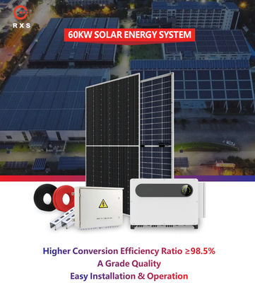 La energía de la energía solar en el tejado de la fuente de la casa de sistema de rejilla utiliza la instalación fácil