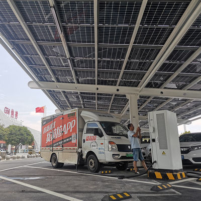 Módulo de Rixin PV en el panel del sistema solar de la rejilla para la estación de carga eléctrica