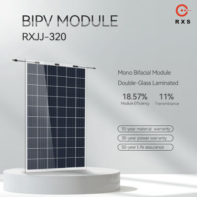 Paneles solares BIPV personalizables Clase A Mono Célula solar 200 vatios 320 W