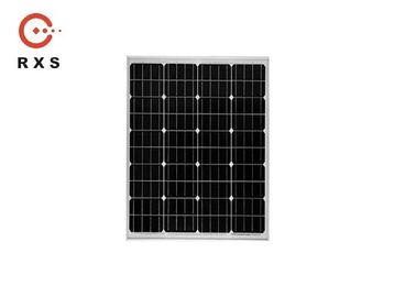 Células de encargo monocristalinas del poder 36 de los paneles solares 65W con vida útil larga