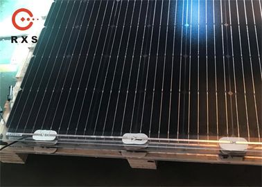 Bifacial todos los paneles solares negros, los paneles solares monocristalinos del picovoltio con la caja de conexiones