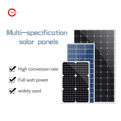 Los paneles solares de encargo policristalinos 50W/36 módulos de las células/12V IP65 picovoltio