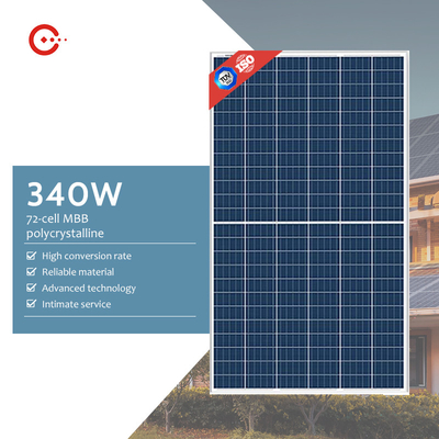 Los paneles solares 340W Perc Half Solar Panel del poder más elevado de la eficacia alta